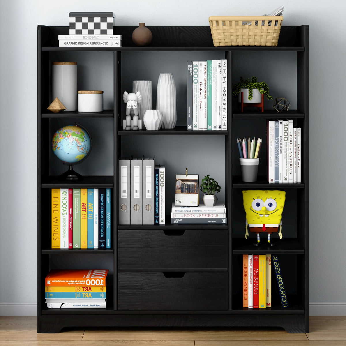Schrank Eden mit Schublade und Regalböden, 100 cm