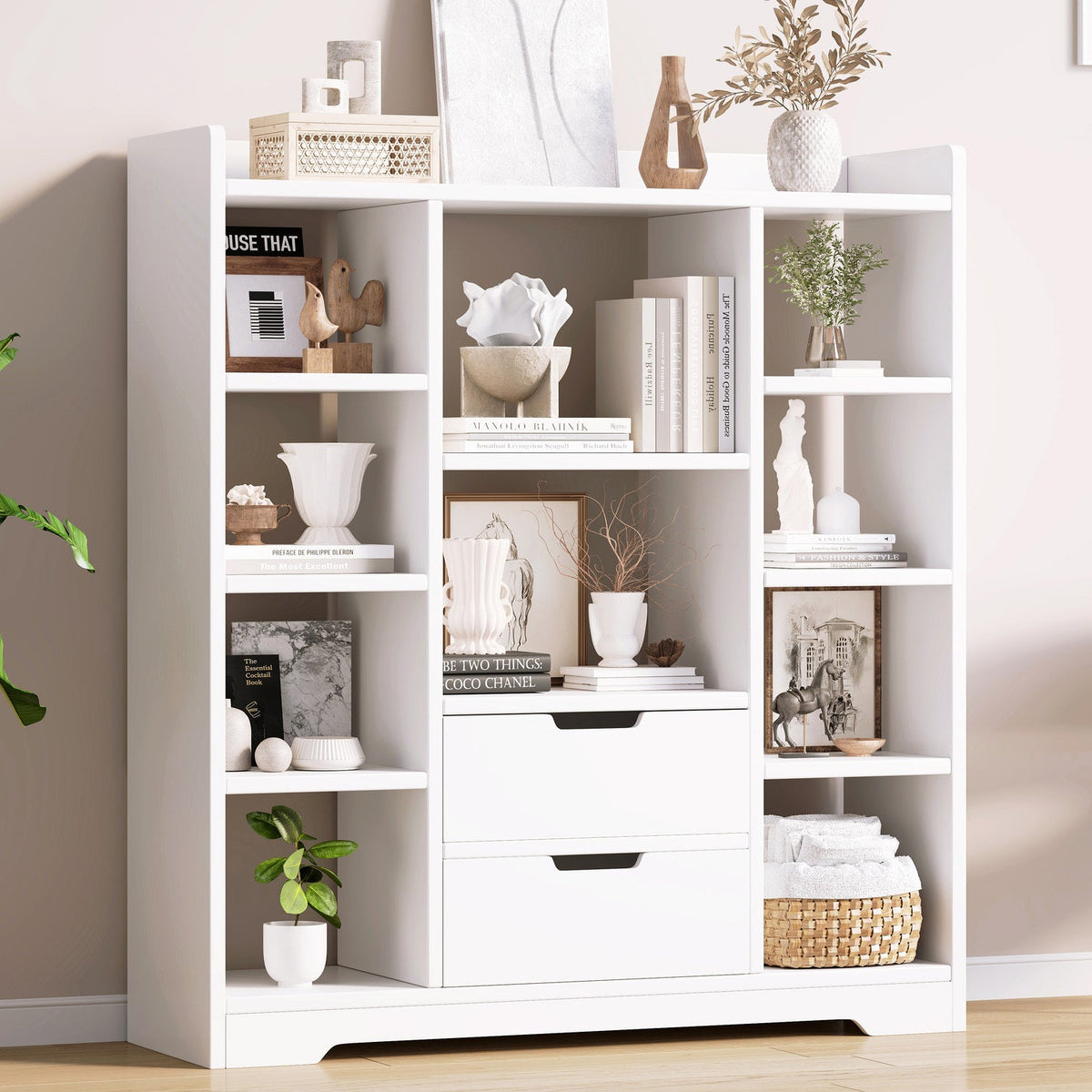 Schrank Eden mit Schublade und Regalböden, 100 cm